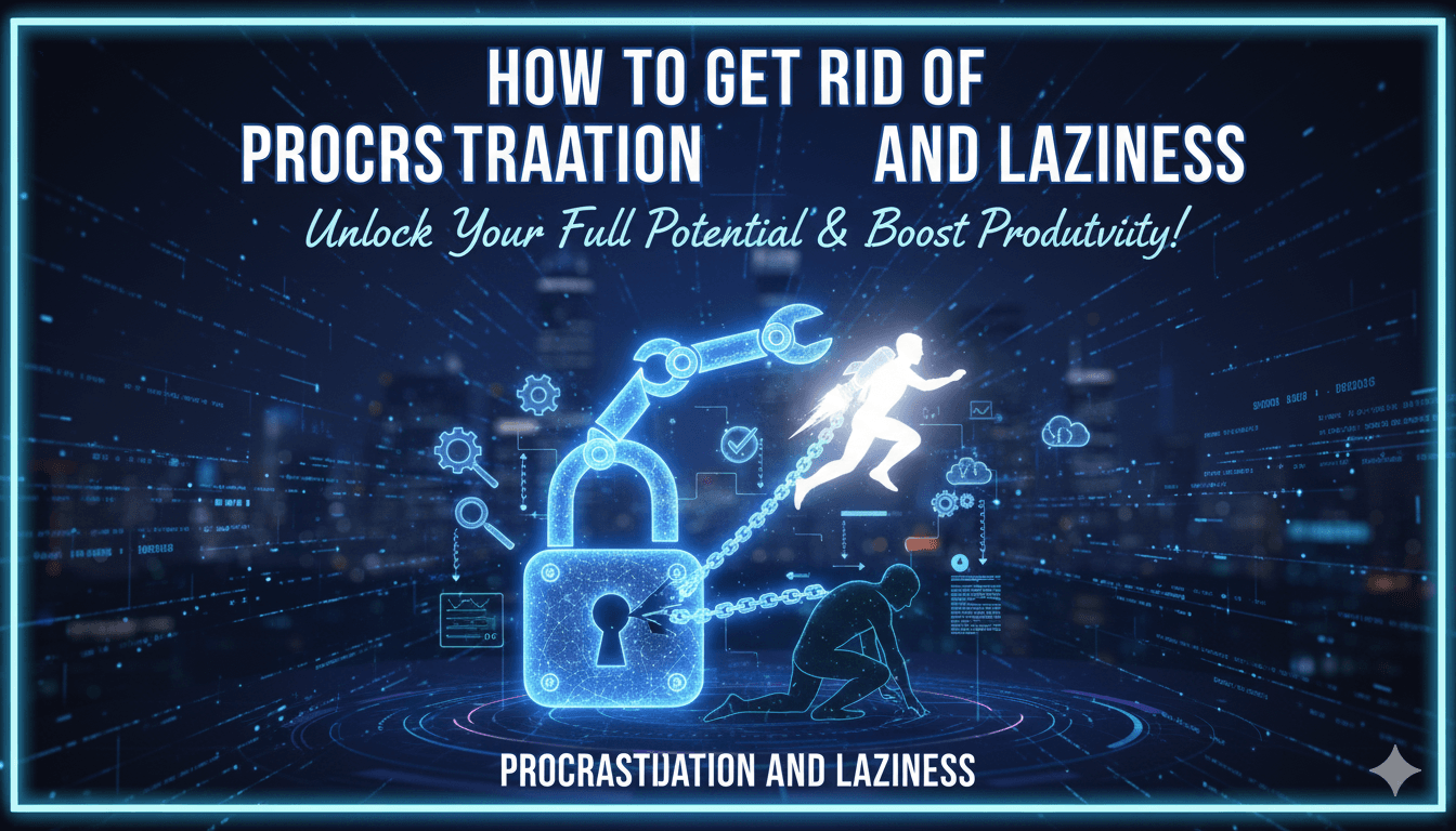 كيف تتخلص من التسويف (المماطلة) والكسل: دليلك الشامل لاستعادة إنتاجيتك