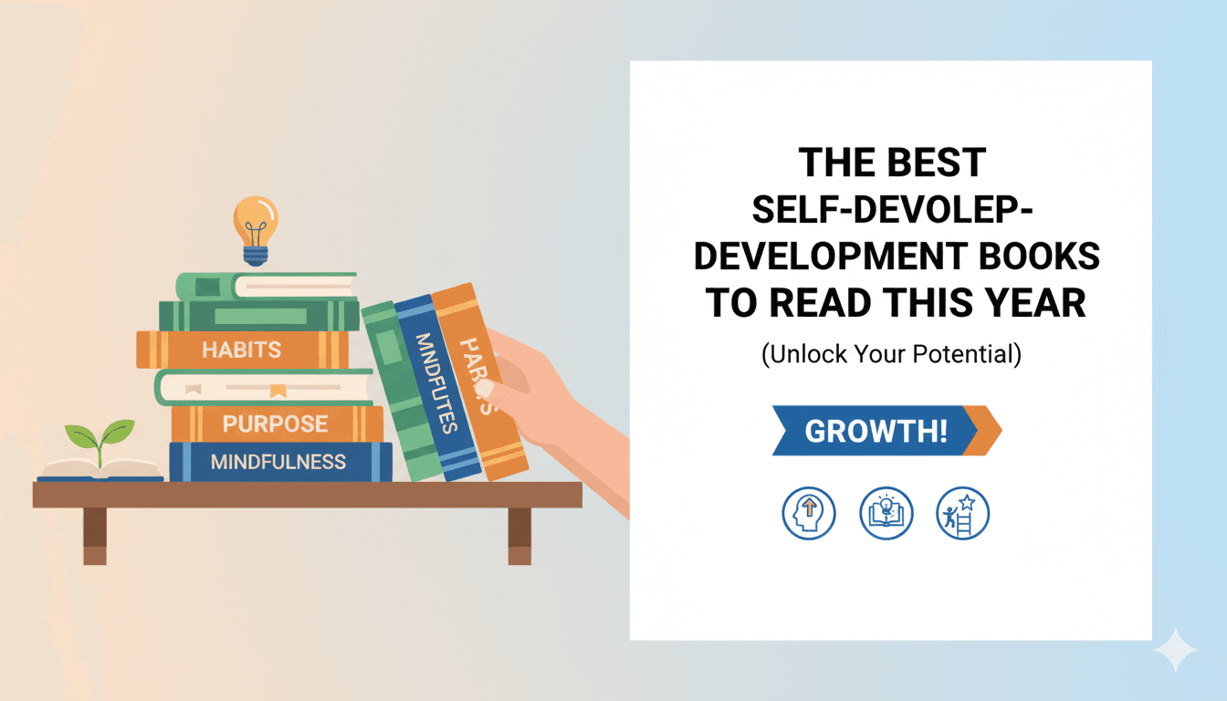 أفضل كتب تطوير الذات التي يجب قراءتها هذا العام